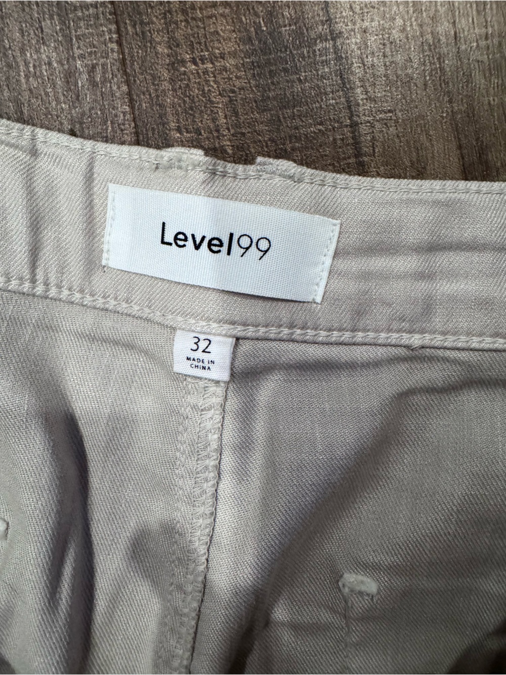 Level 99 pampas Annabelle crop wide leg